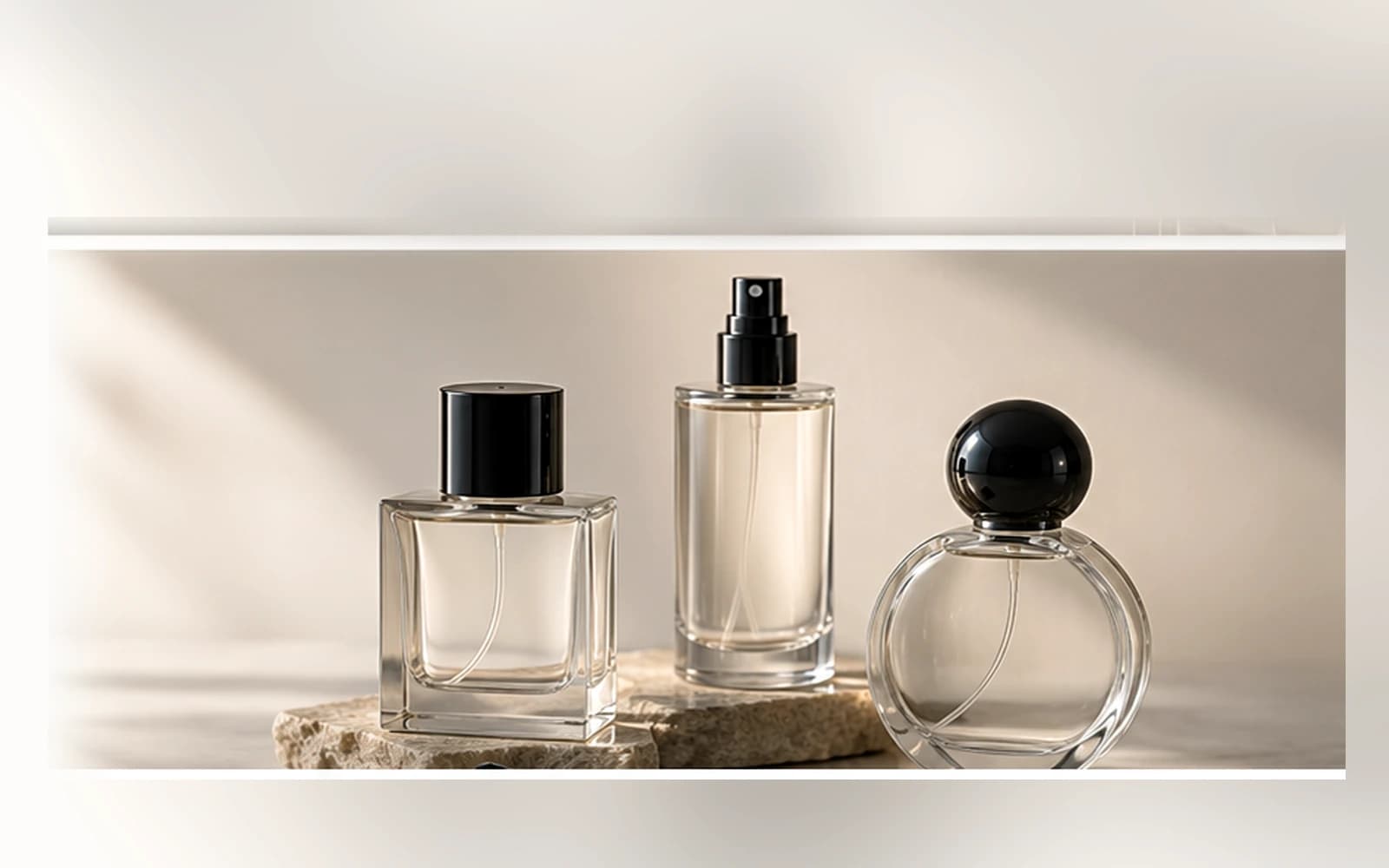 Verified AZOTH perfume packaging system photography